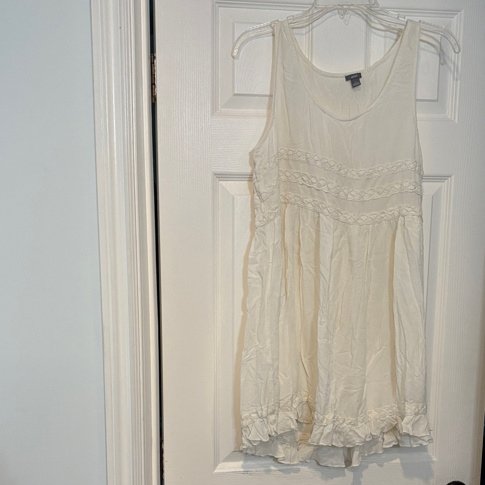 Aerie Cream Textured Chamisole